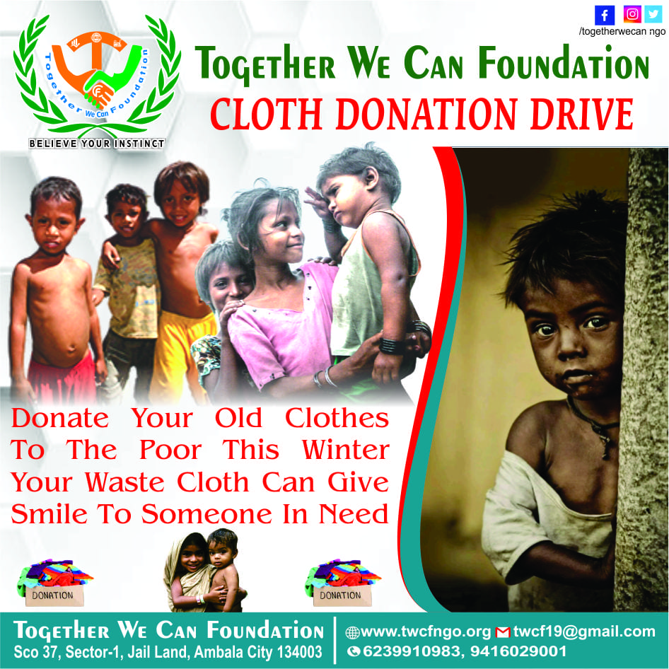 cloths donation